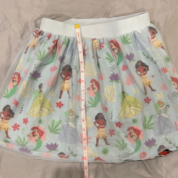 Disney Princess Light Blue Tulle Skort Size 13 - Picture 7 of 8